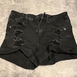 Aeropostale high rise midi jean shorts